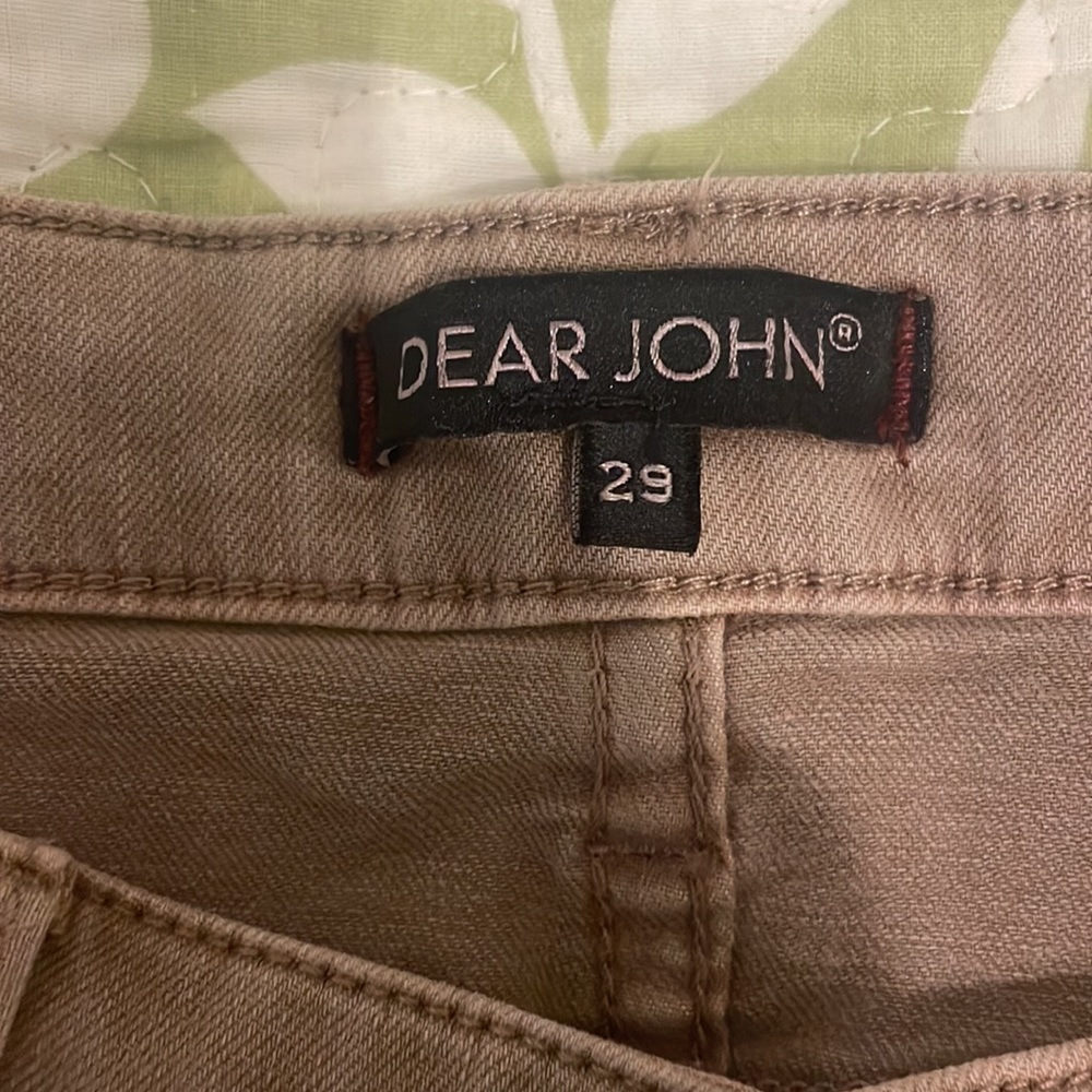 COPY - Dear John denim shorts. Size 29. Rolled cuffs if you want them shorter. - Picture 3 of 3